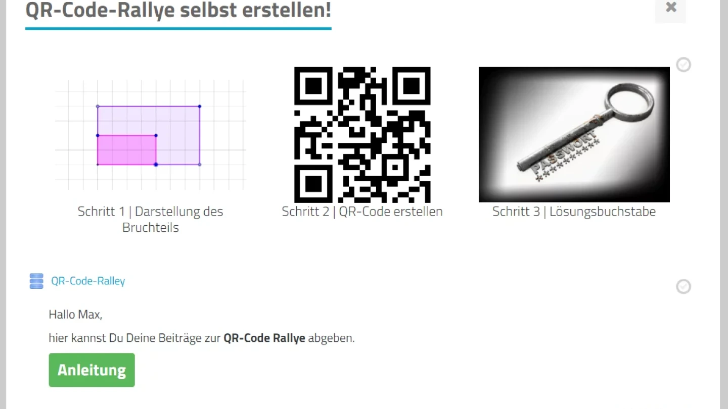 Anleitung zur Erstellung einer eigenen QR-Code-Rallye