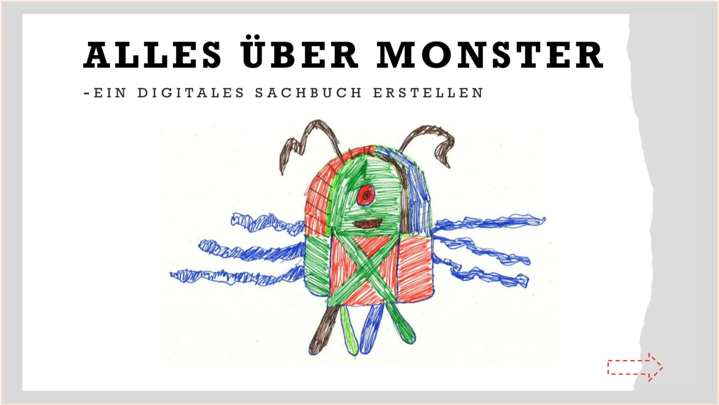 Kurzanleitung zur Aufgabe "Alles über Monster"v