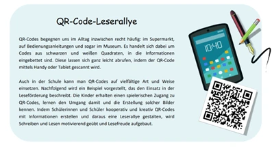Anleitung zur QR-Code-Leserallye (PDF)