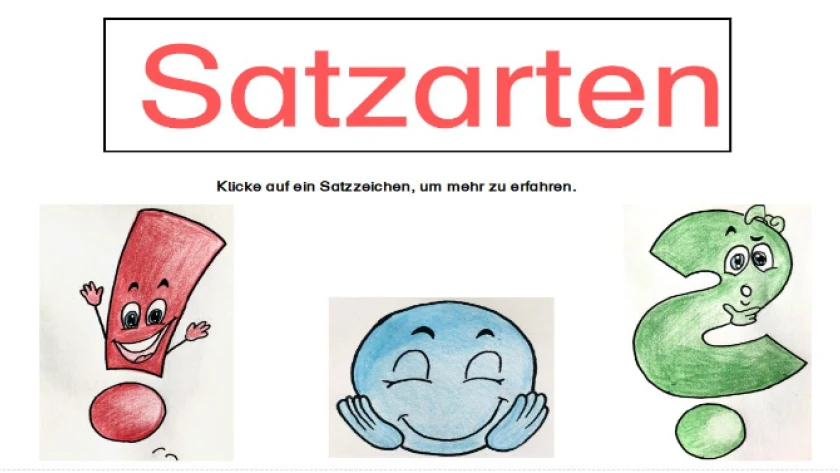 Satzarten