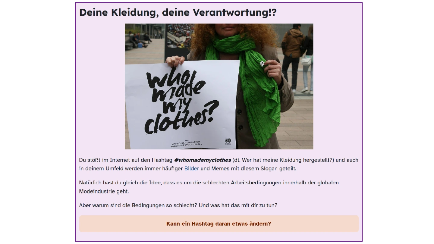 Einblick in den teachSHARE-Kurs